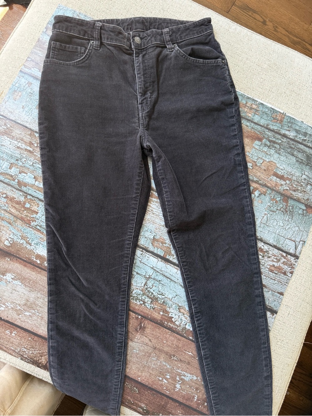 Women’s Black or Blue? Corduroy Jeans Organic Cotton Sz 29